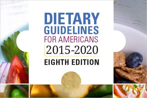 USDA Dietary Guidelines 2015 2020 Sugar