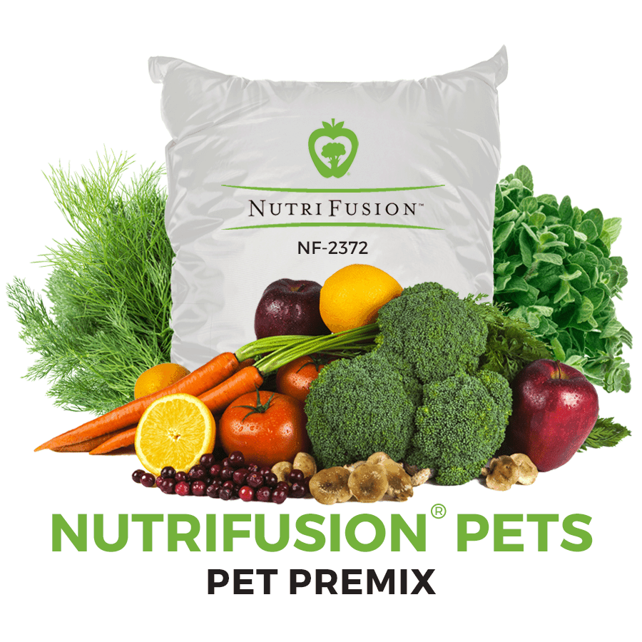 NF-2372 pet premix dog food vitamins minerals fruits and vegetables