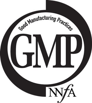gmp nnfa badge GMP Good Manufacturing practices