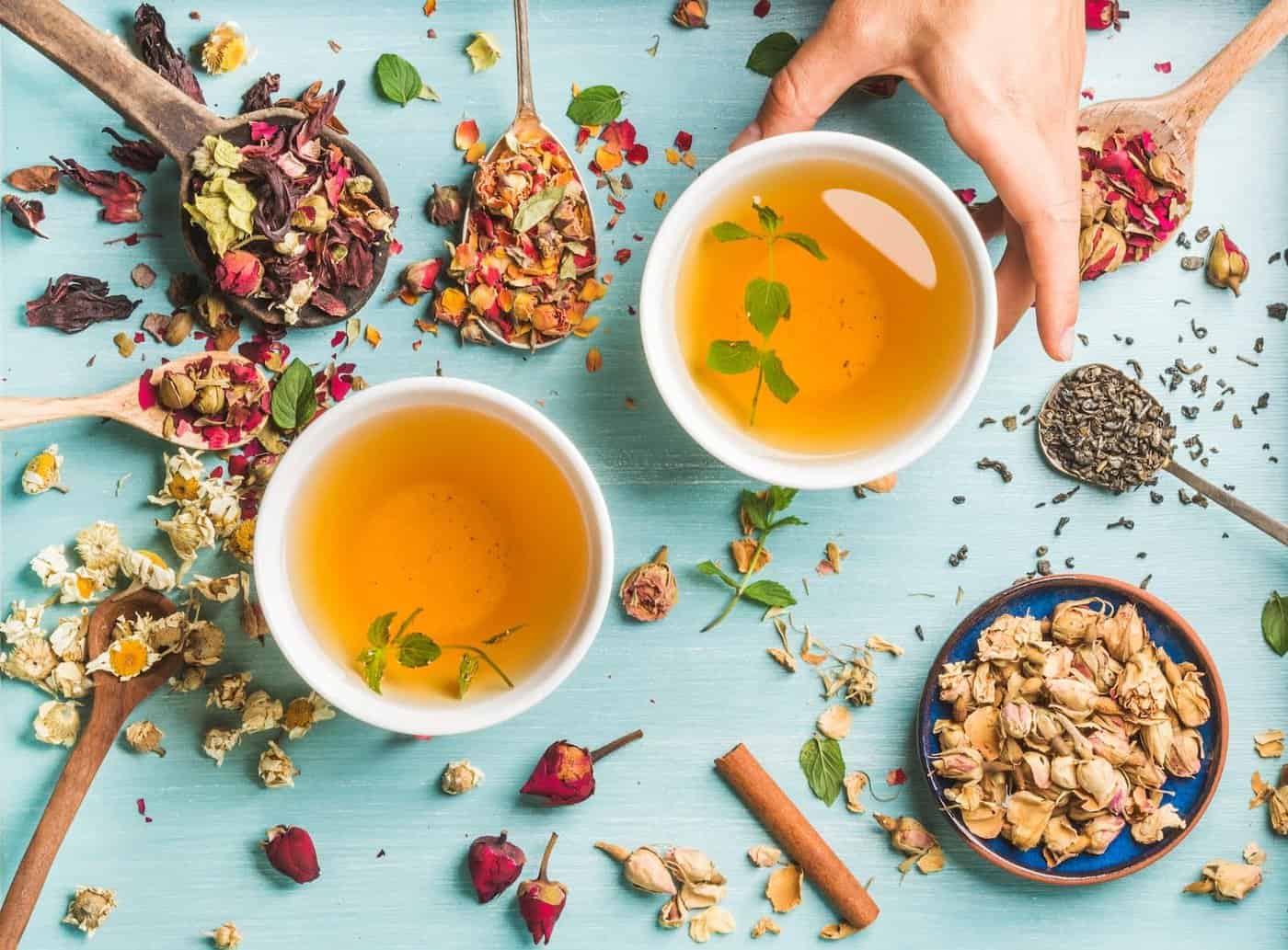 tea trends functional teas vitamins minerals plant-based healthy ingredients