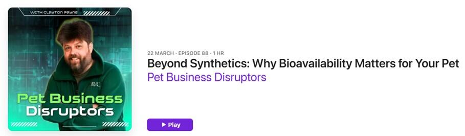 Nutrifusion to replace low-quality synthetic vitamins in pet food with highly bioavailable nutrients derived directly from fresh fruits and vegetables.