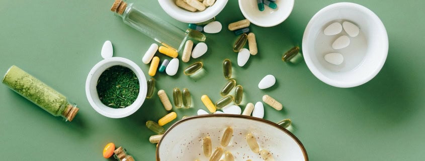 This photo features plant based calcium supplements