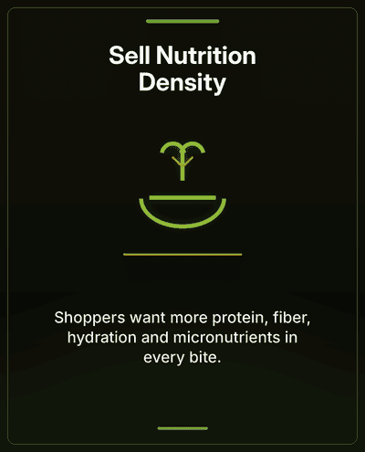 Sell nutrition density to respond to GLP-1 grocery trends